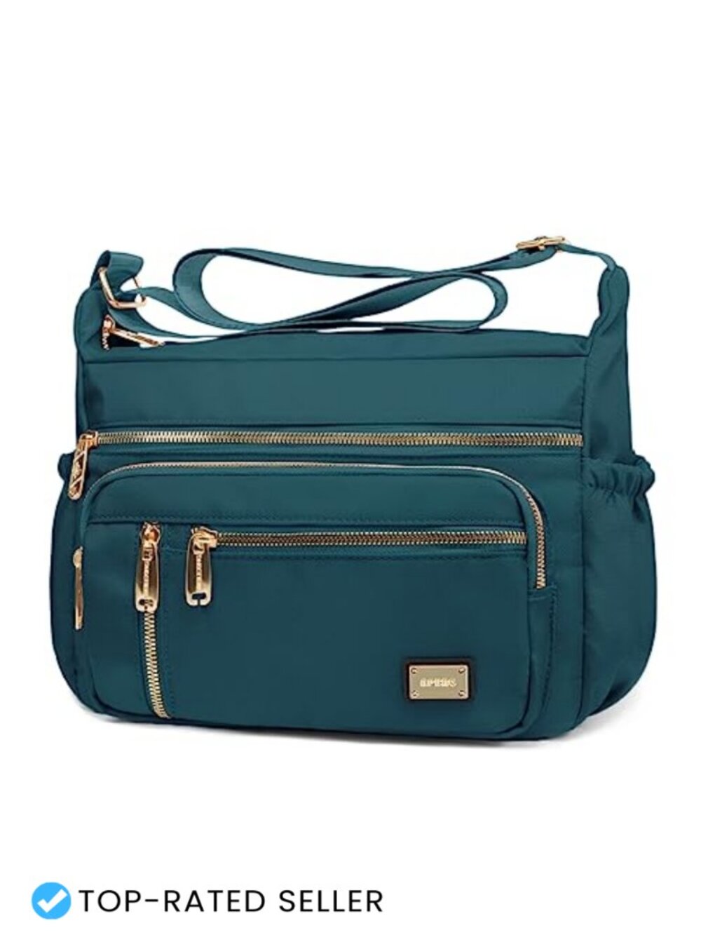 NPBAG Women's Crossbody Shoulder Bag Waterproof Multi-Pocket Messenger Purse